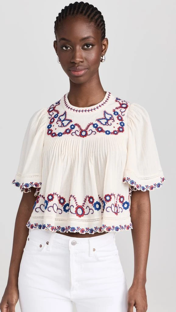 Sea Soren Embroidery Top 6