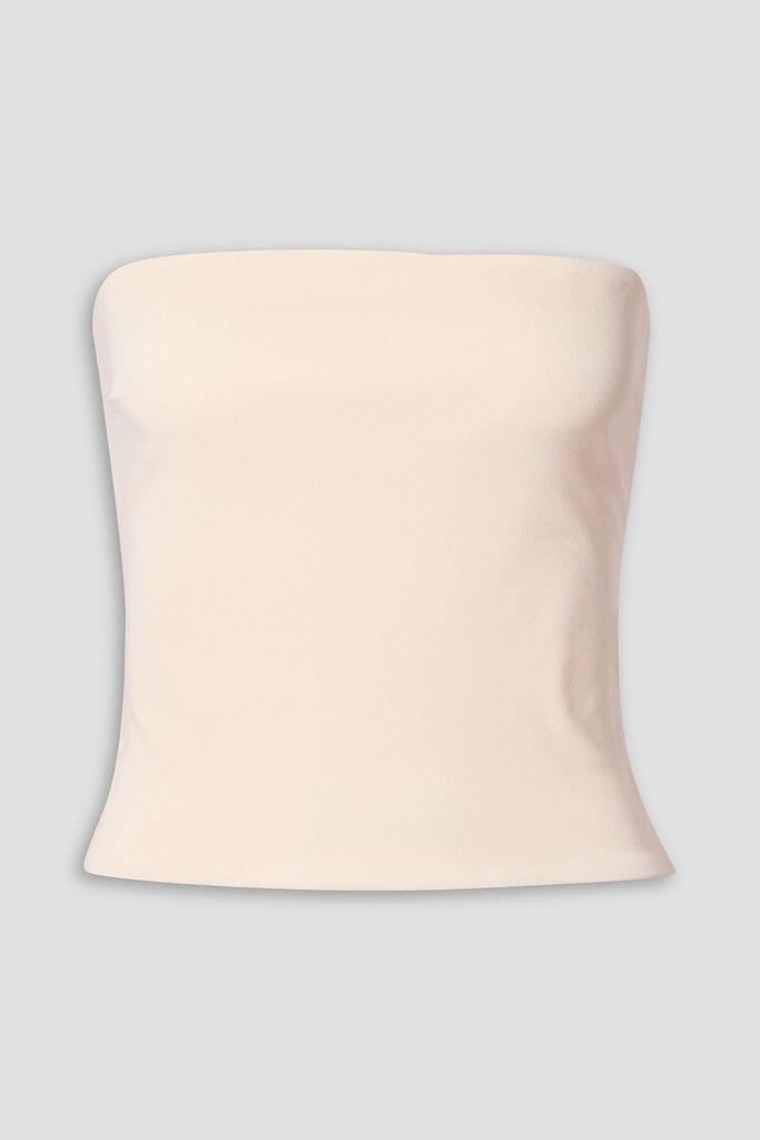 Esse Studios Strapless stretch-ponte top