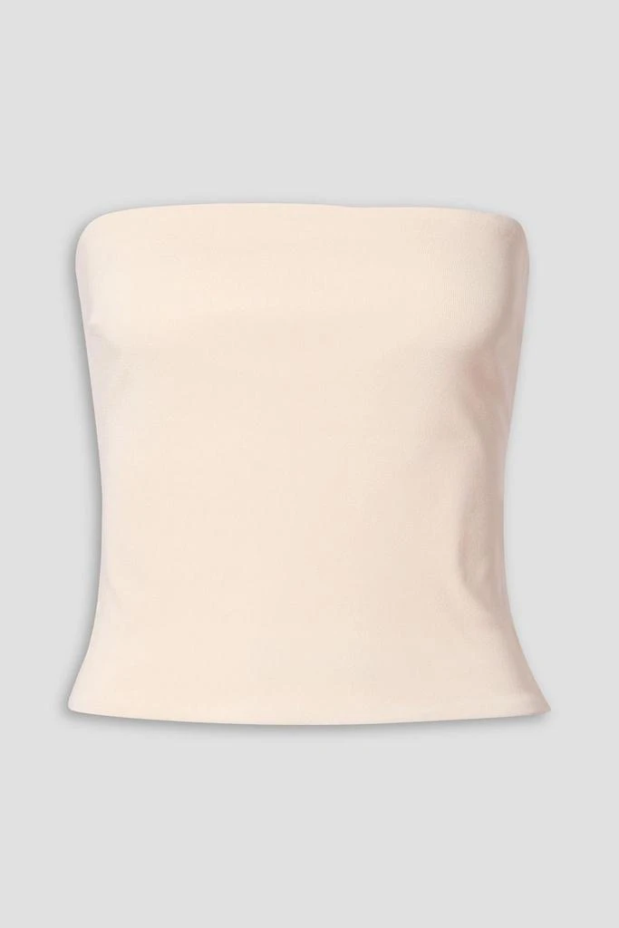 Esse Studios Strapless stretch-ponte top 1