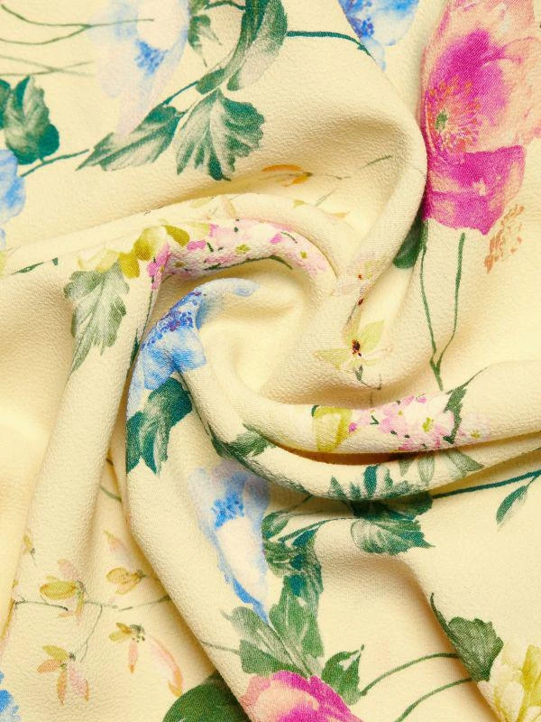 Favorite Daughter The Vineyard Floral Puff-Sleeve Midi-Dress 5