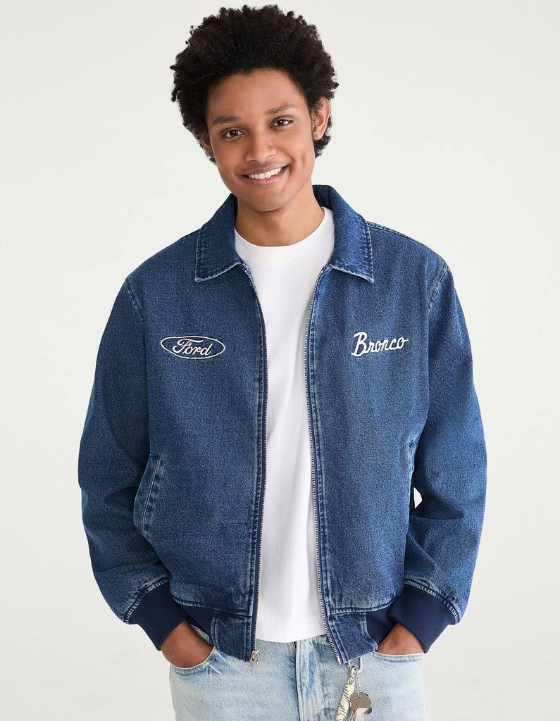 Aeropostale Ford Bronco Denim Jacket 2