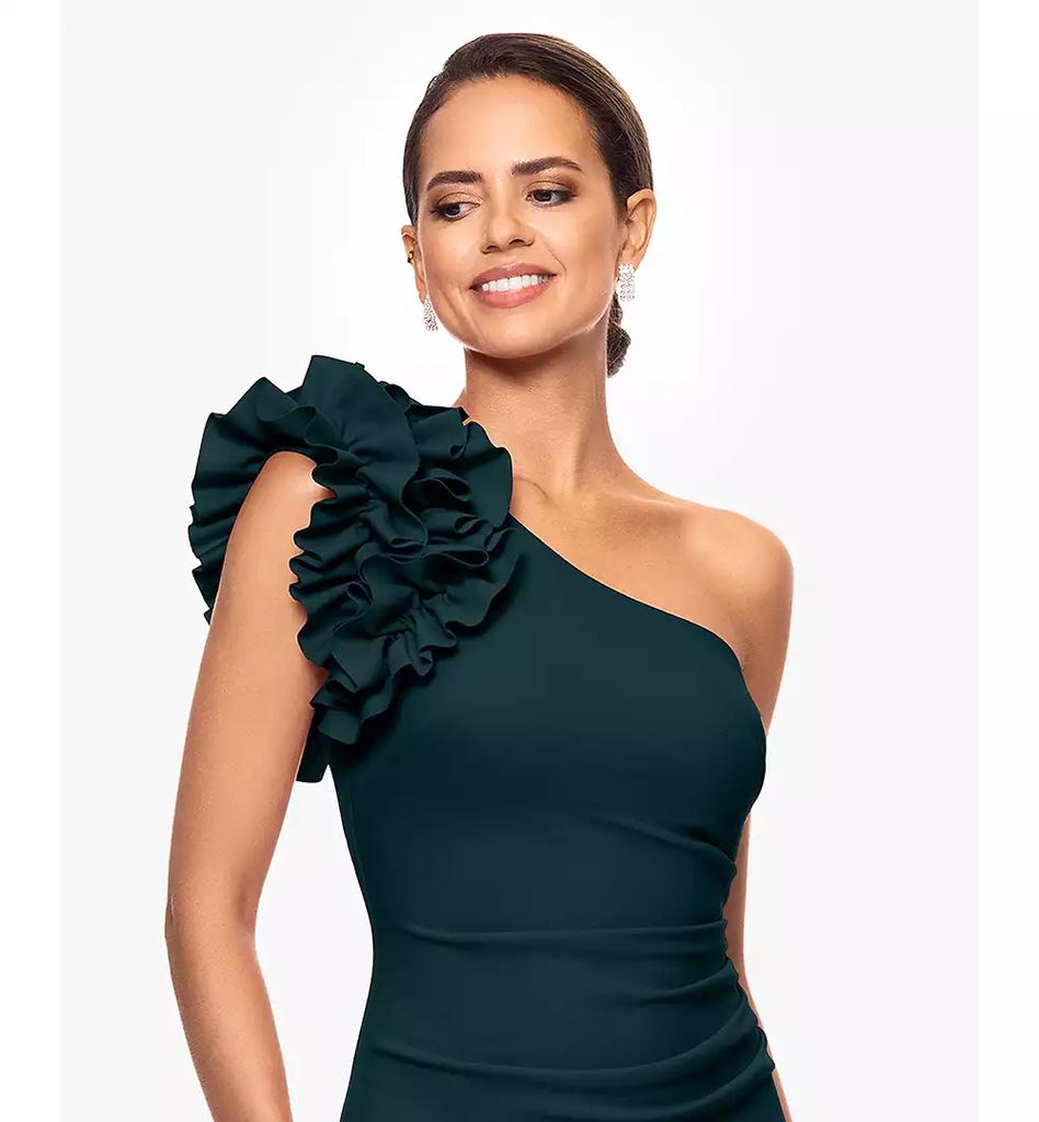 XSCAPE Women's One-Shoulder Sheath Dress