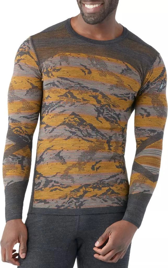 SmartWool Smartwool Men's Intraknit Merino 200 Pattern Crewneck Baselayer Top 1
