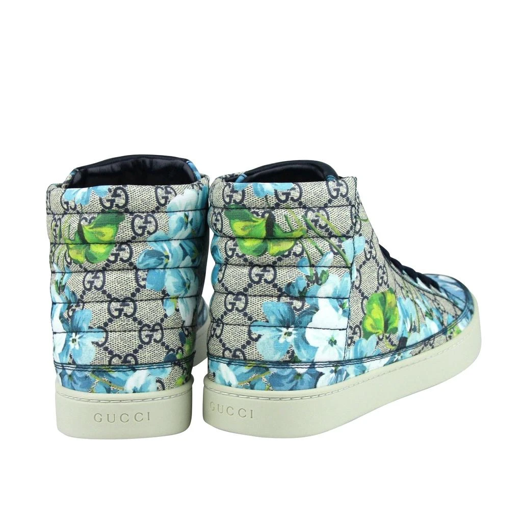 Gucci Men's Bloom Print Supreme GG  Canvas Hi Top Sneaker Shoes 5