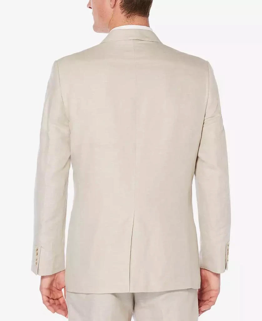 Perry Ellis Men's Herringbone Linen Blazer 2