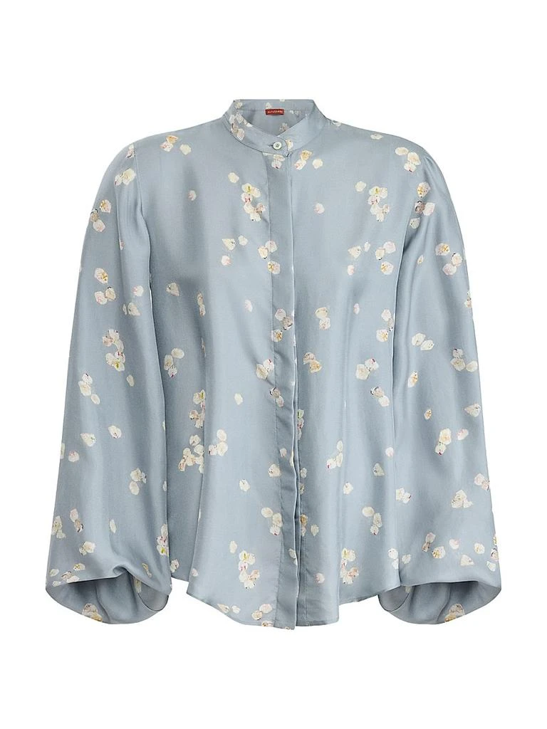 Altuzarra Magee Floral-Print Top