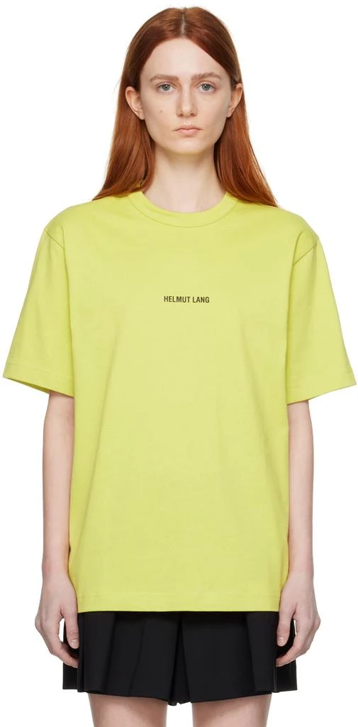 Helmut Lang Green Core T-Shirt from SSENSE HK