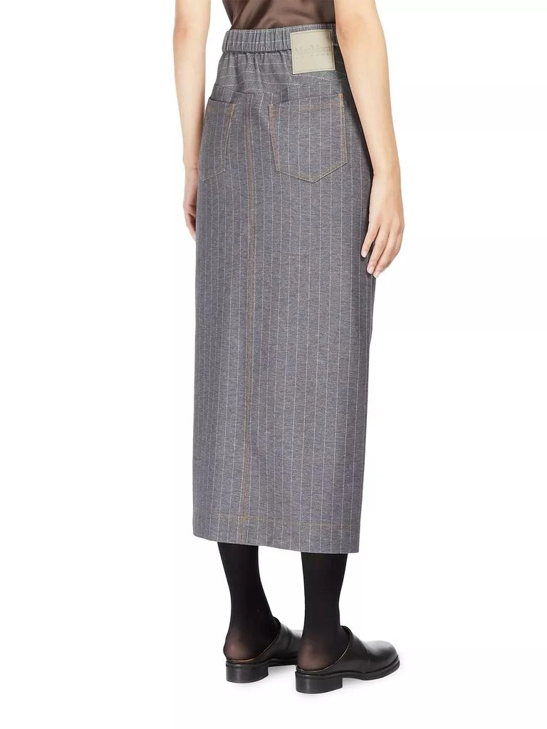 Max Mara Breda Pinstripe Midi-Skirt 3