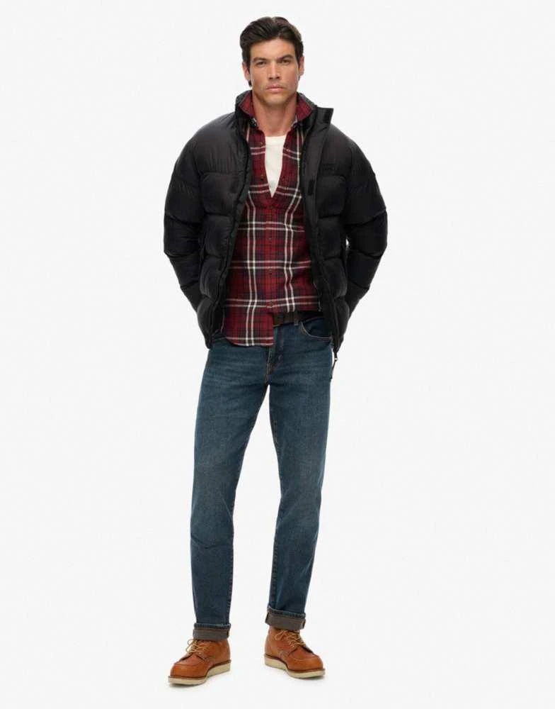 Superdry Superdry Non hooded tech padded jacket in black 2