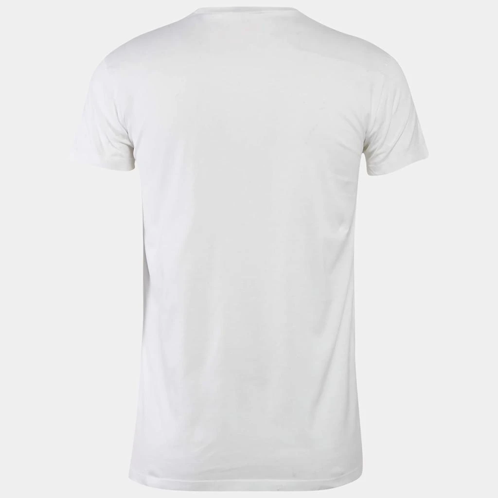 Dior Dior HoMme White Printed Jersey T-Shirt XS 2