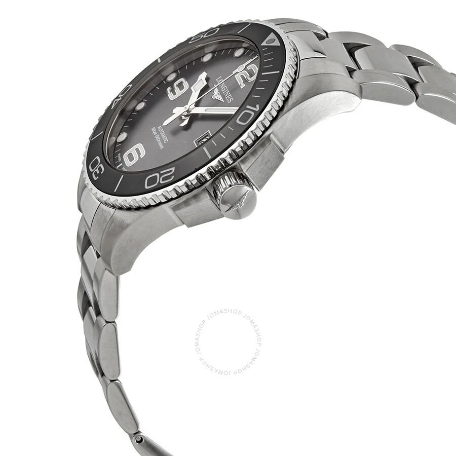 Longines Hydroconquest Automatic Grey Ceramic Bezel Men's 43 mm Watch L37824766 2