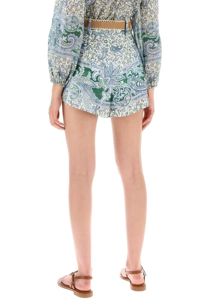 Zimmermann OTTIE TUCK LINEN SHORTS 3