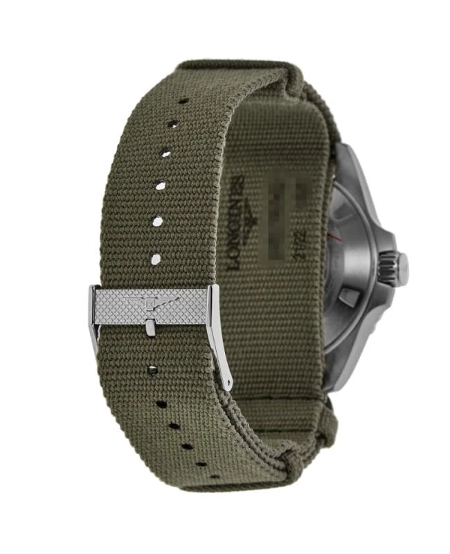 Longines Longines HydroConquest GMT Green Dial Ceramic Bezel NATO Strap Men's Watch L3.790.4.06.2 4