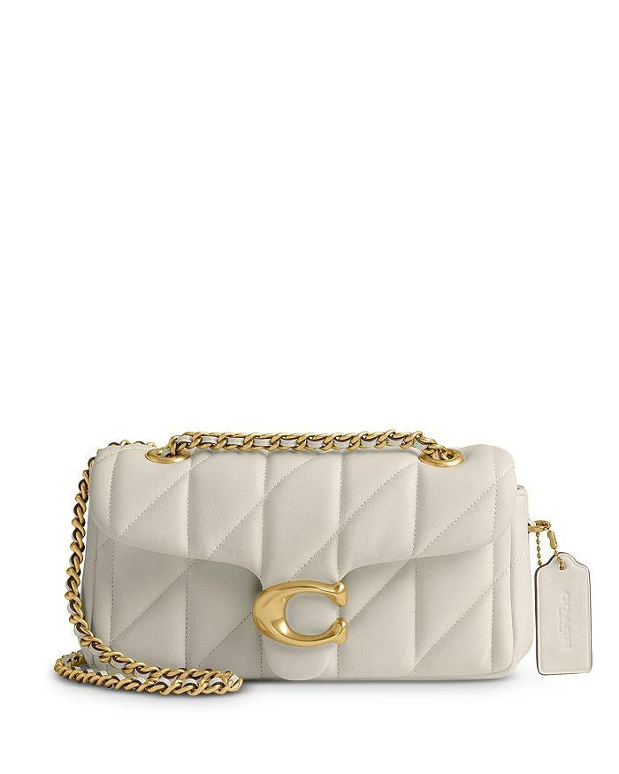 Coach Quilted Tabby Shoulder Bag 20 With Chain 1