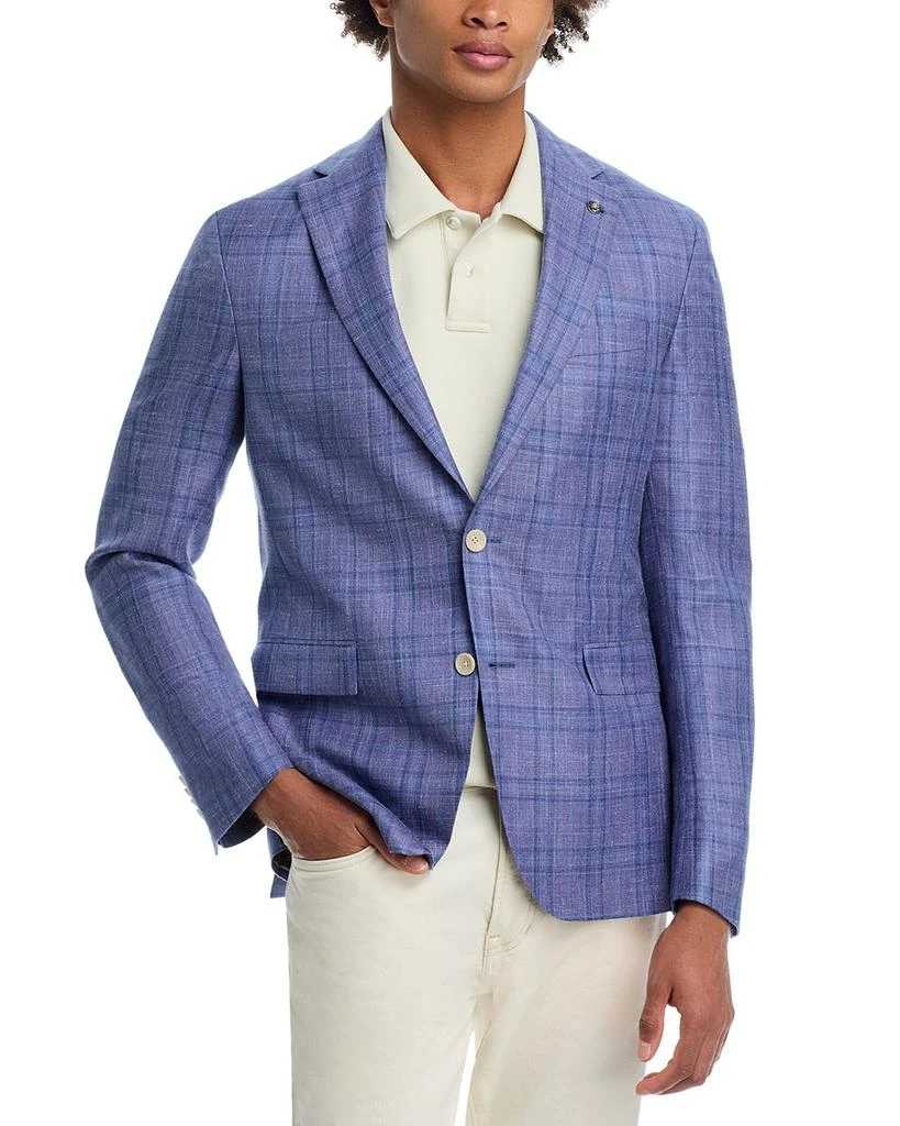 Jack Victor Loro Piana Wool, Silk & Linen Fabric Regular Fit Sport Coat 1