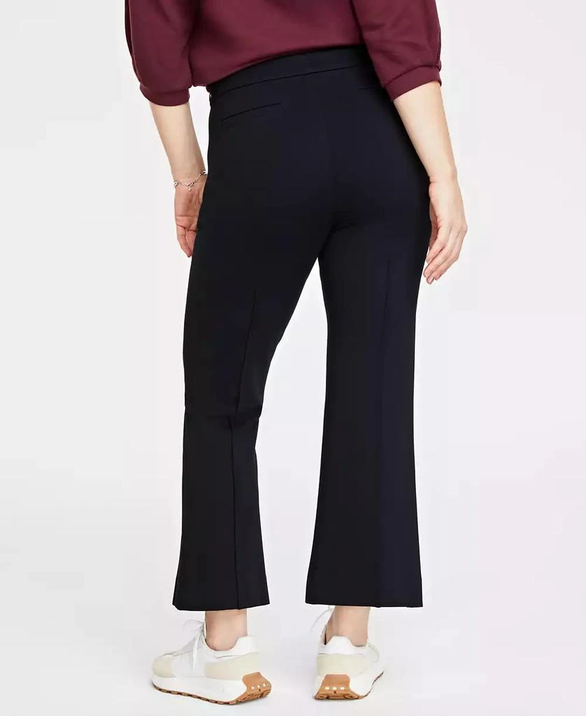 On 34th Women's Ponte Kick-Flare Ankle Pants, Regular and Short Lengths, Created for Macy's 2