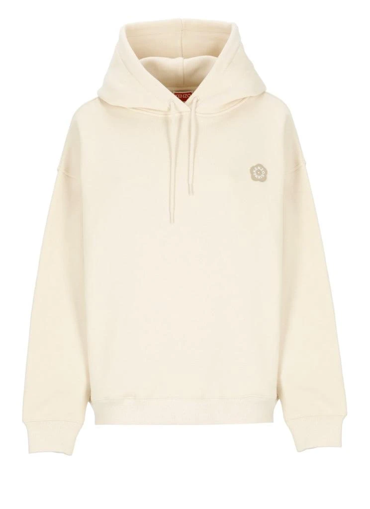 Kenzo Ivory Boke Flower Hoodie 1