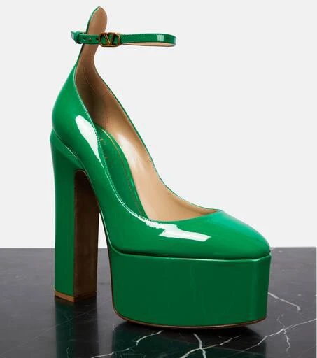 Valentino Tan-Go 155 leather platform pumps 6