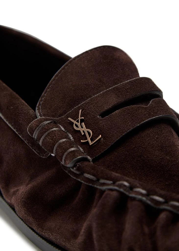 Yves Saint Laurent Le Loafer 15 suede loafers 4