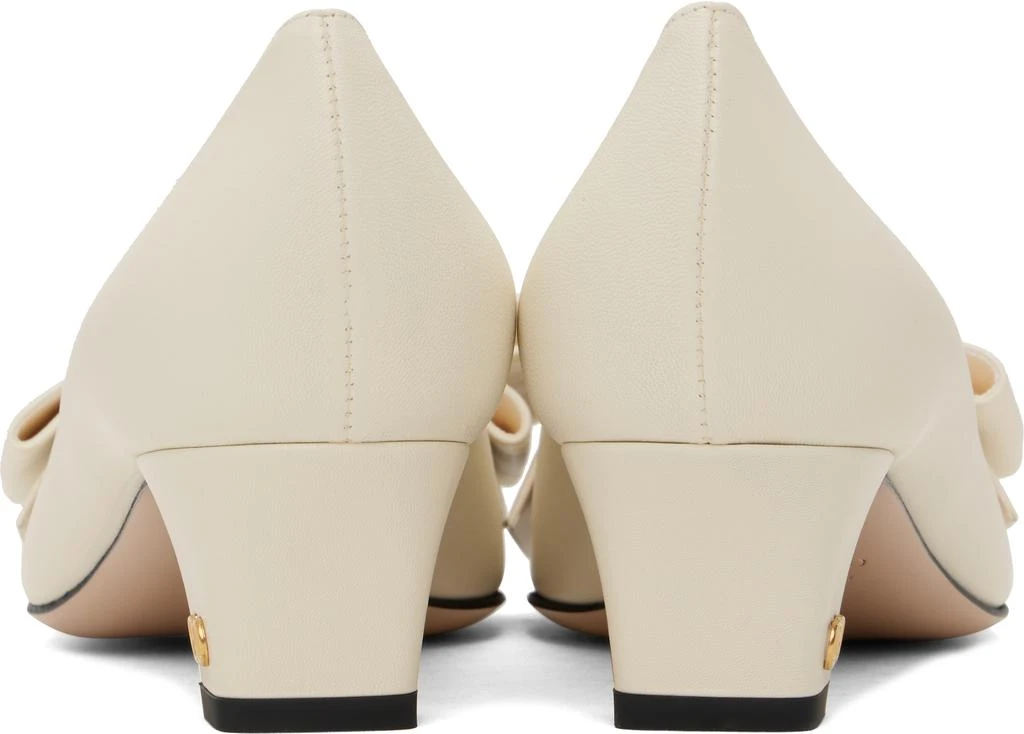 Valentino Off-White Bowow Heels 2