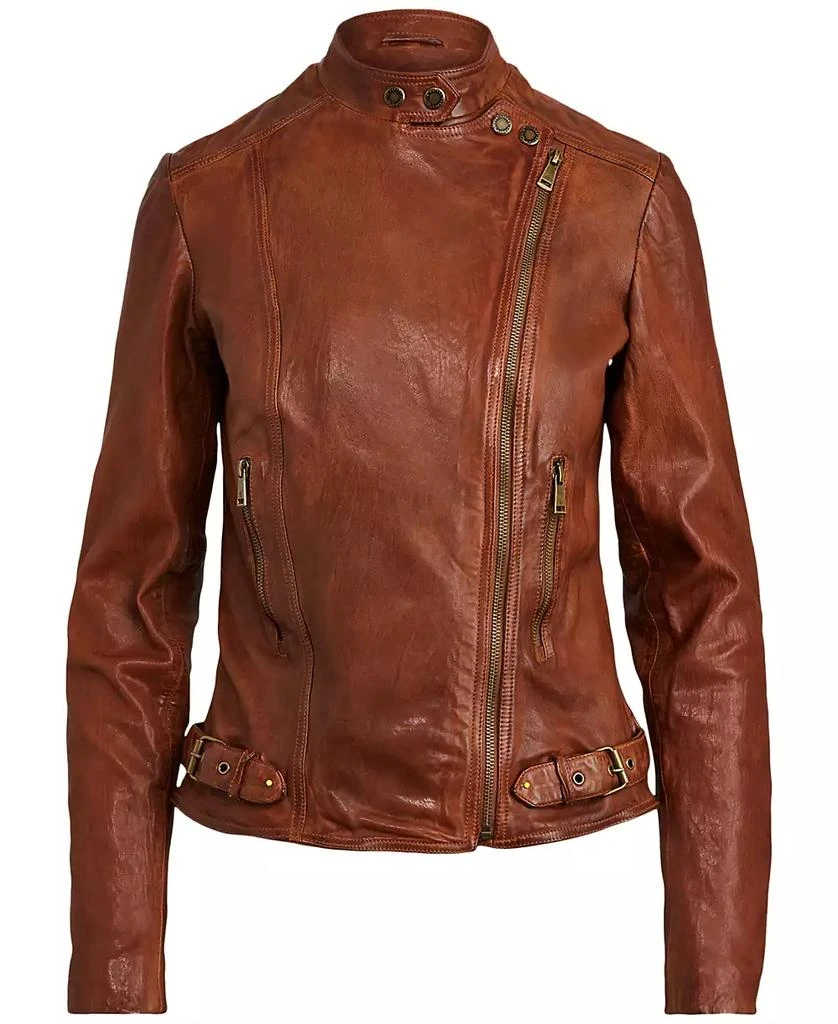 Ralph Lauren Tumbled-Leather Jacket 6