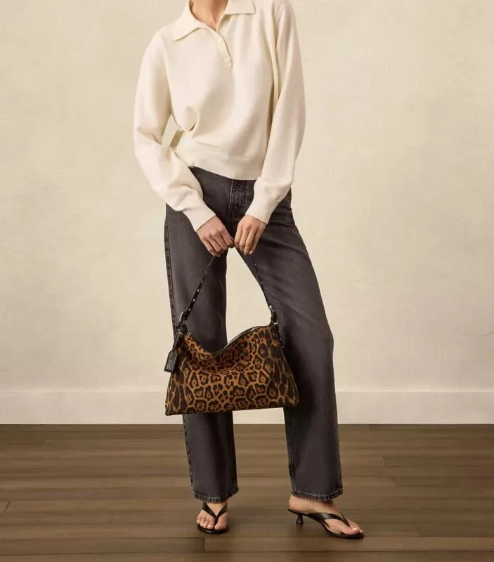 Stuart Weitzman STUART SUPERMOTO SHOULDER BAG 4
