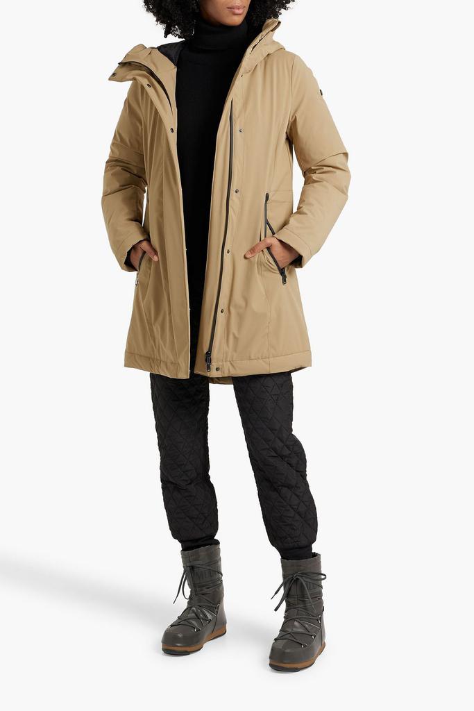 Goldbergh Maple shell hooded down parka