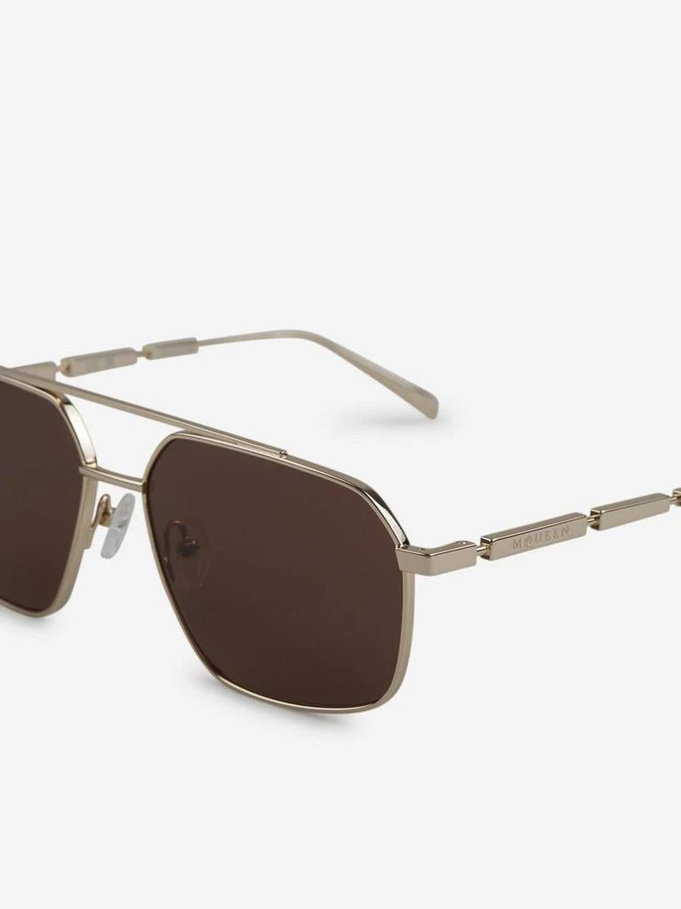 Alexander McQueen Alexander McQueen Aviator Sunglasses 3