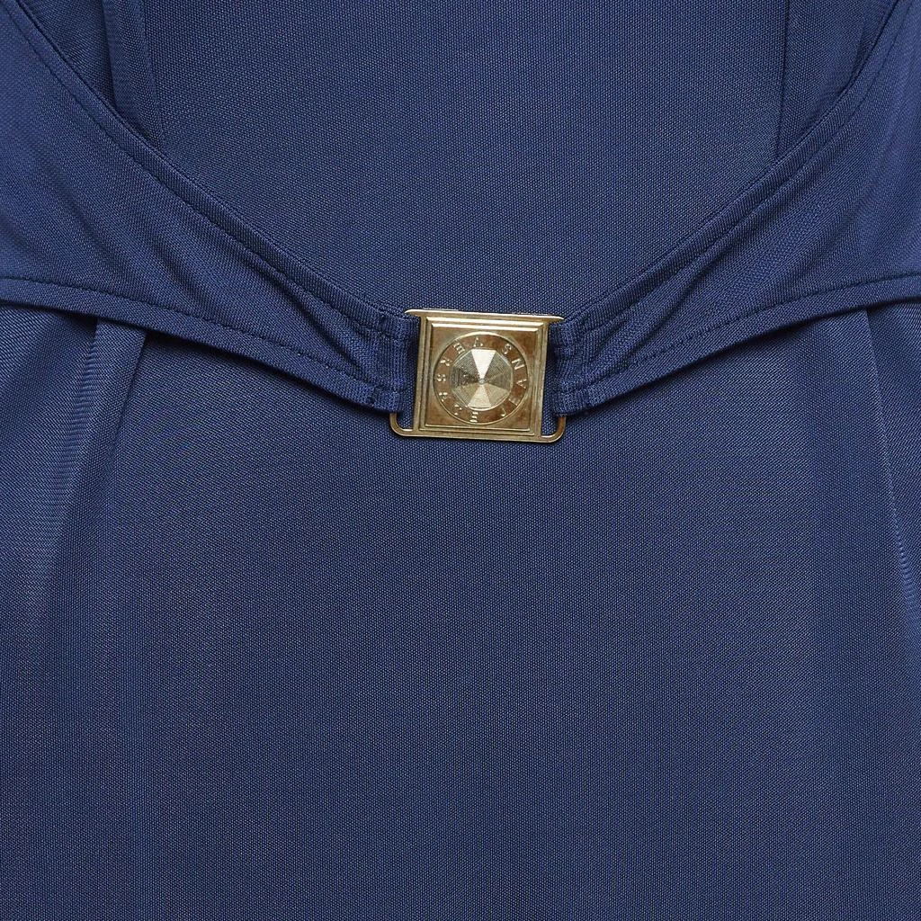 Versace Jeans Versace Jeans Navy Blue Jersey Mini Dress M 3