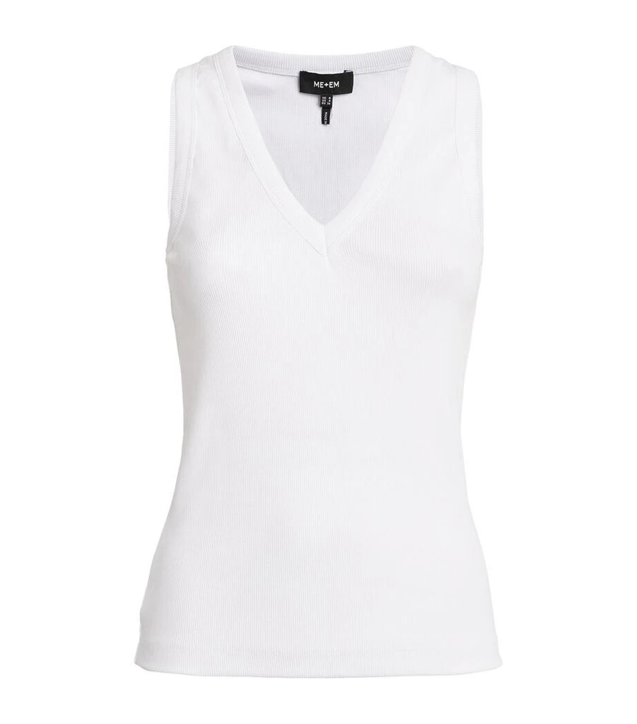 ME+EM V-Neck Ribbed Ultimate Vest 1