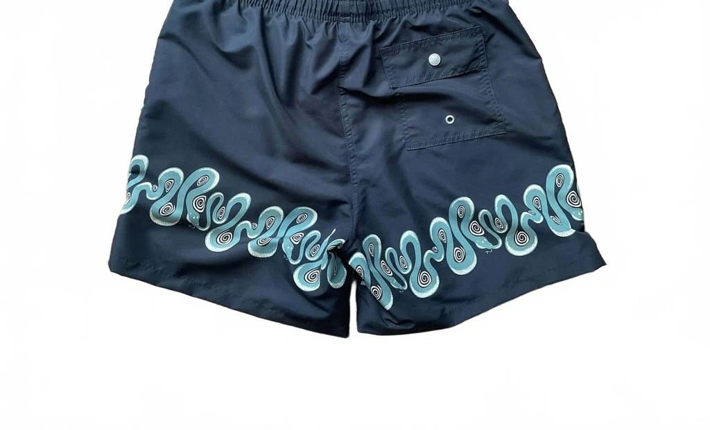 Bather Men
s Carbon Dizzy Boa Trunks In Black 2