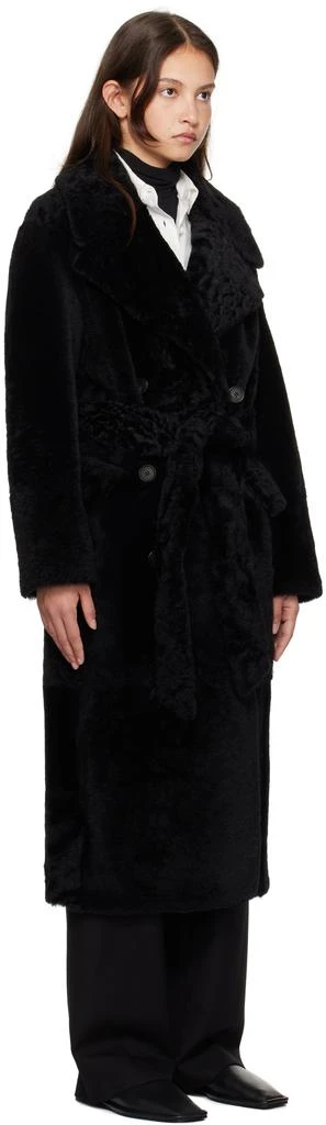 Joseph Black Margaux Shearling Coat 2