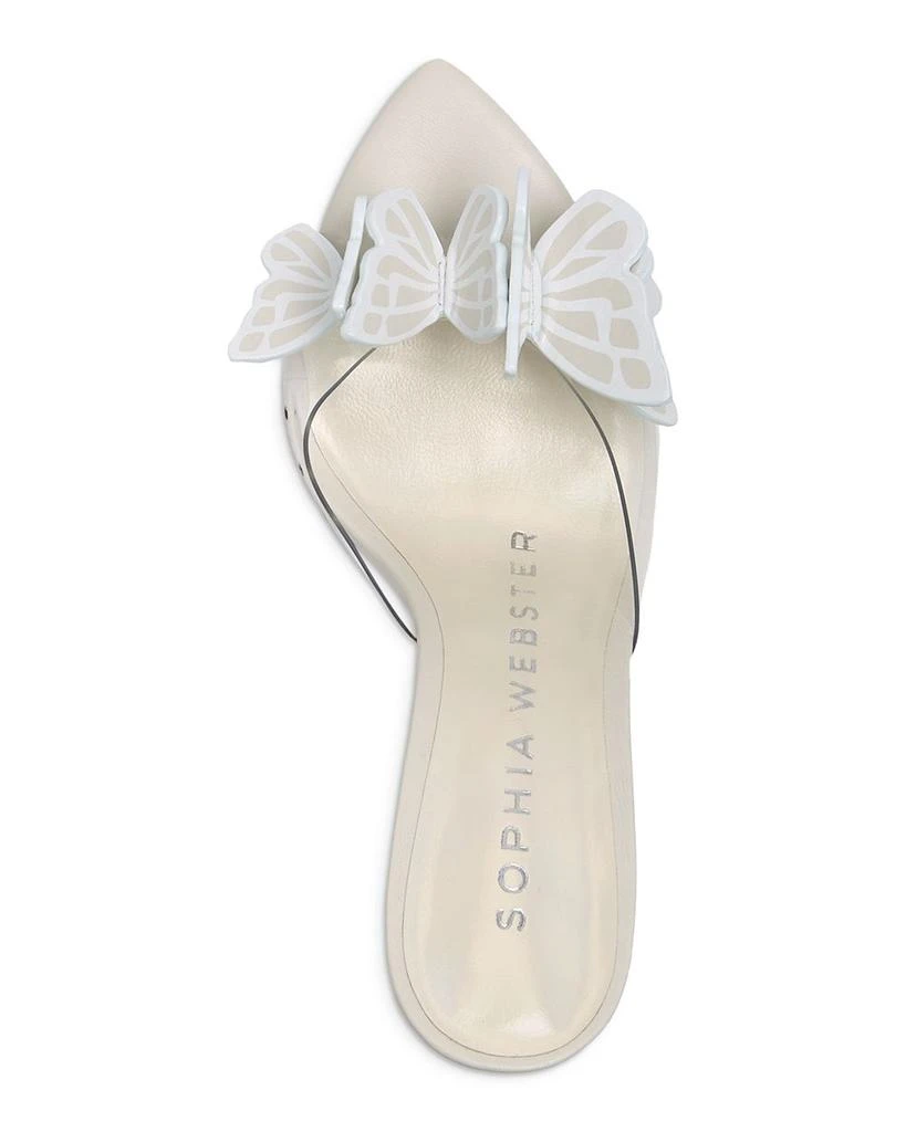 Sophia Webster Women's Vanessa Butterfly Embellished Slide Sandals 3