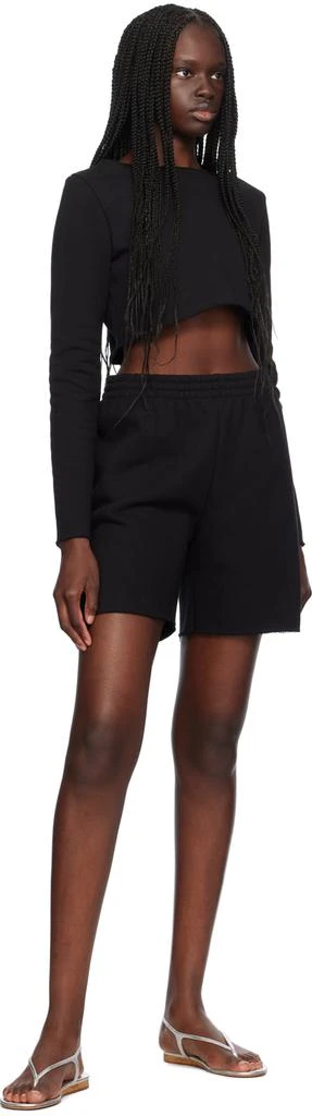 Gil Rodriguez Black Joanna Cropped Sweatshirt 4