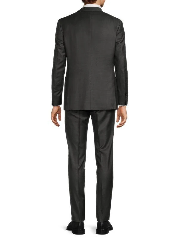 Canali Modern-Fit Solid Wool Two-Button Suit 2