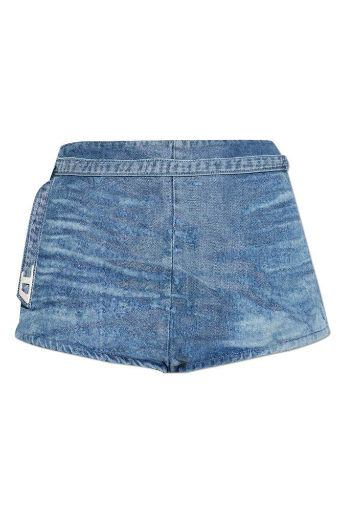 Diesel Diesel De Drexa Fsi 1 High-Rise Denim Shorts