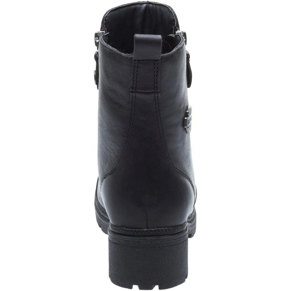 Harley Davidson Amherst Round Toe Motorcycle Booties 3