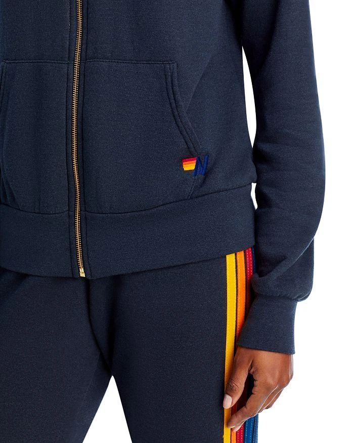 Aviator Nation Rainbow Stripe Hoodie 7