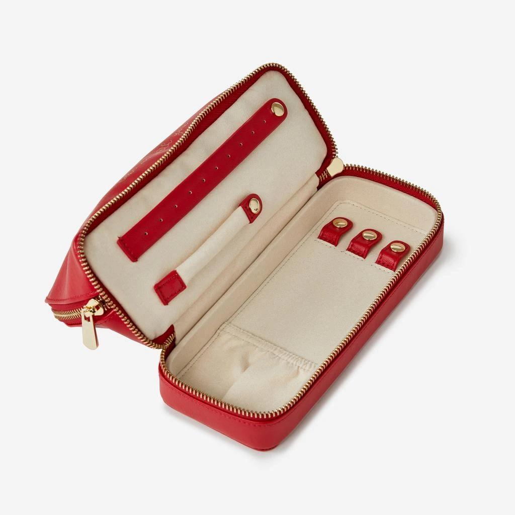 Wolf 1834 Wolf 1834 Heritage Red Leather Dual Jewelry Organizer 886172 2