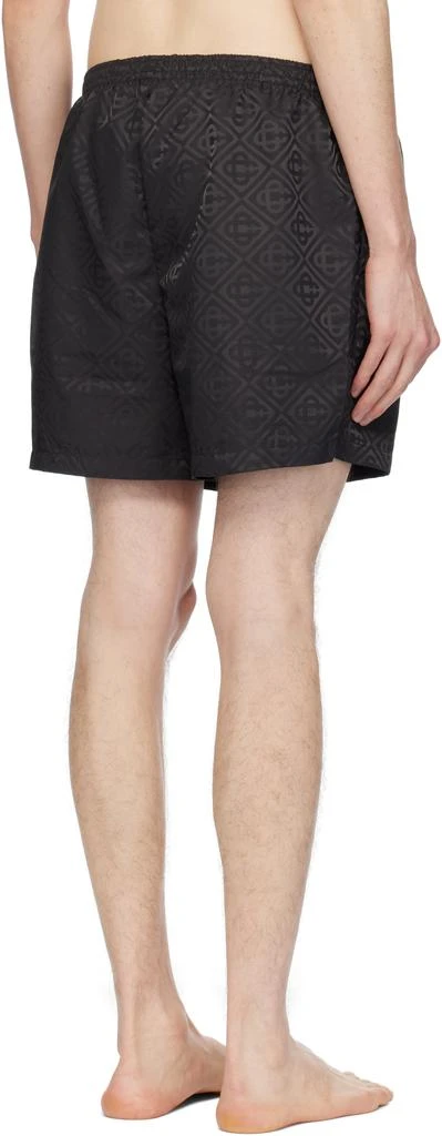 Casablanca Black Jacquard Swim Shorts 3