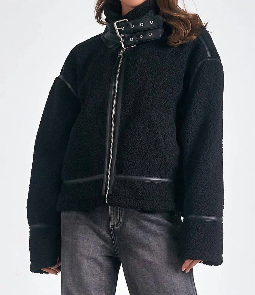 Elan Elan - Sherpa Bomber Jacket 1