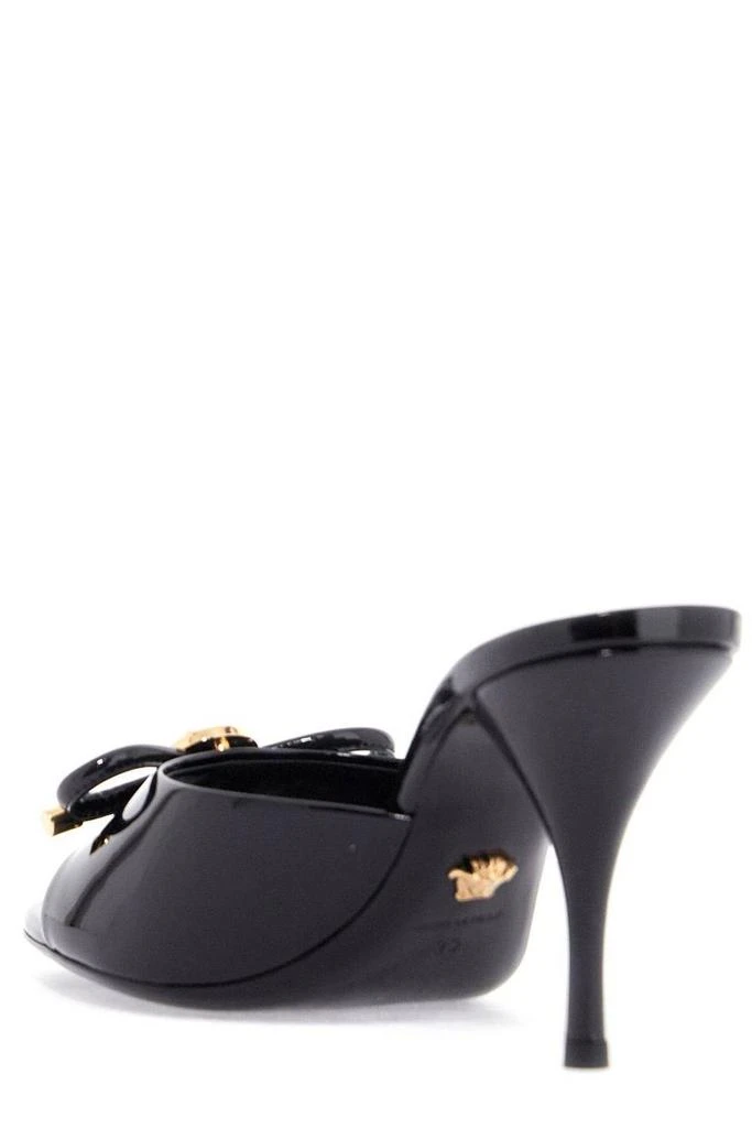 Versace Versace Medusa Bow-Detailed Open-Toe Mules 3