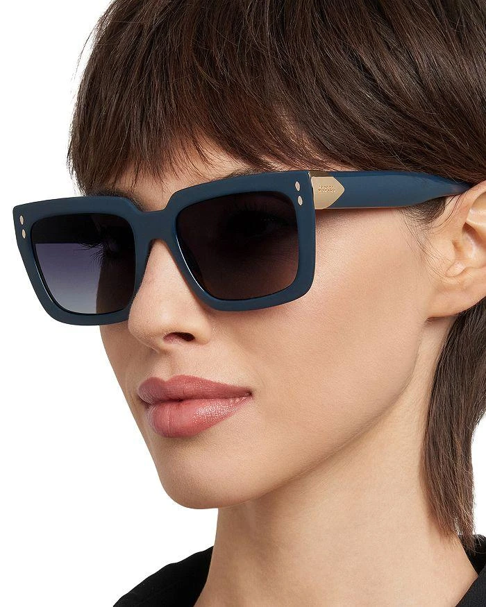 Isabel Marant Geometric Butterfly Sunglasses IM0149S 2IKHA Havana Gold 55mm Women main image 3