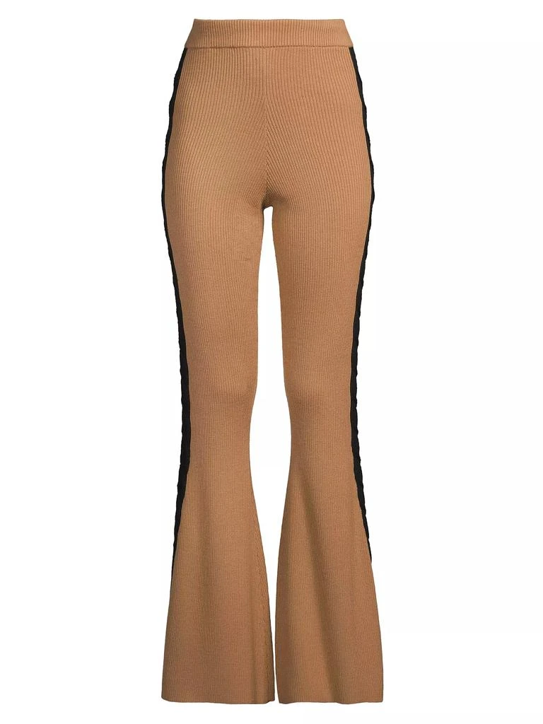 Victor Glemaud Wool Flared Leg Pants 1