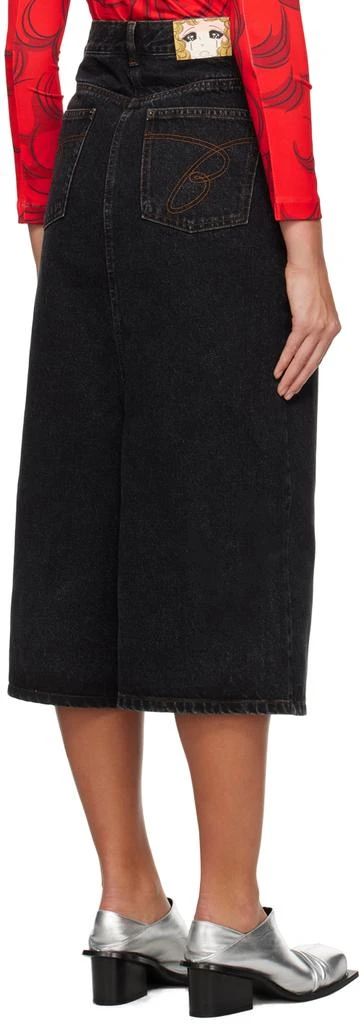 pushBUTTON Black High-Rise Denim Shorts 3