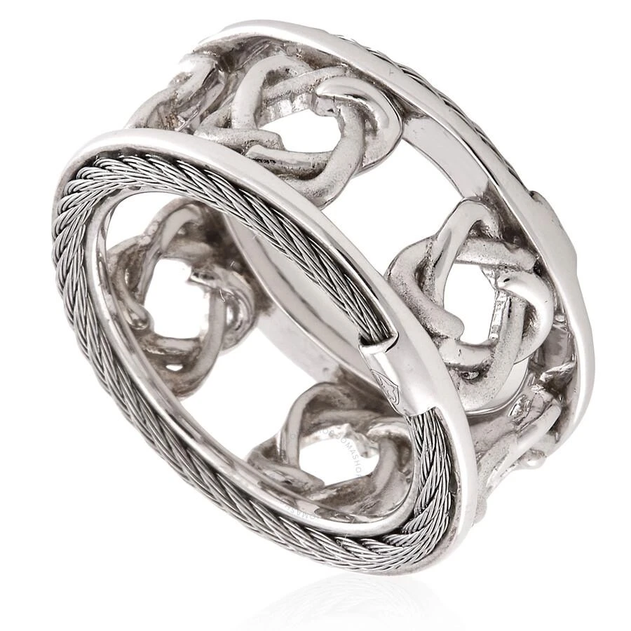 Charriol Heart to Heart Sterling Silver Cable Ring 1