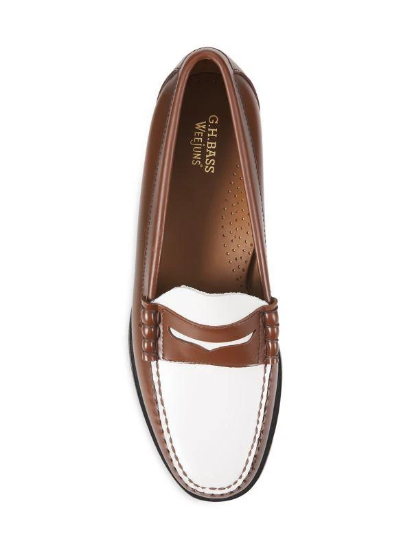 G.H. Bass Larson Leather Penny Loafers 5