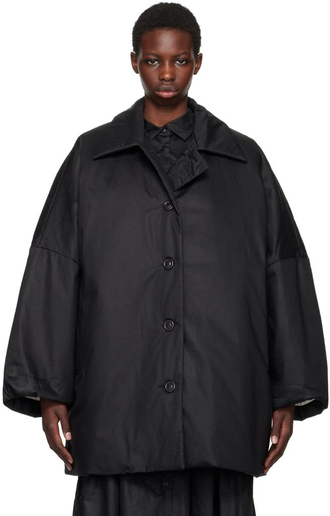 CASEY CASEY Black Triangle Coat 1