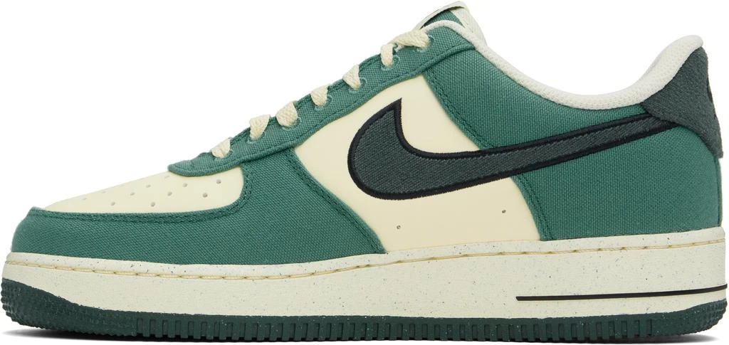 NIKE Green & Off-White Air Force 1 '07 LV8 Sneakers 3
