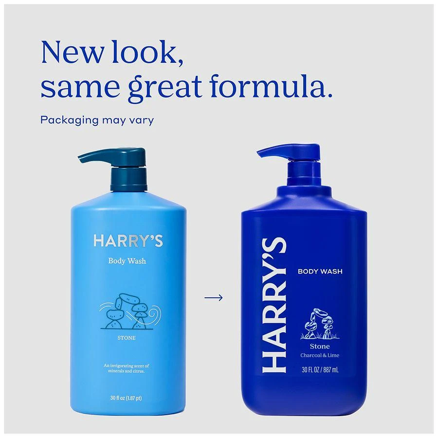 Harry's Body Wash Stone - Charcoal & Lime 6